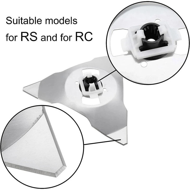 Lame de Robot à Pelouse pour Robomow RS RC, Pièces de Machine à Déplacement existent