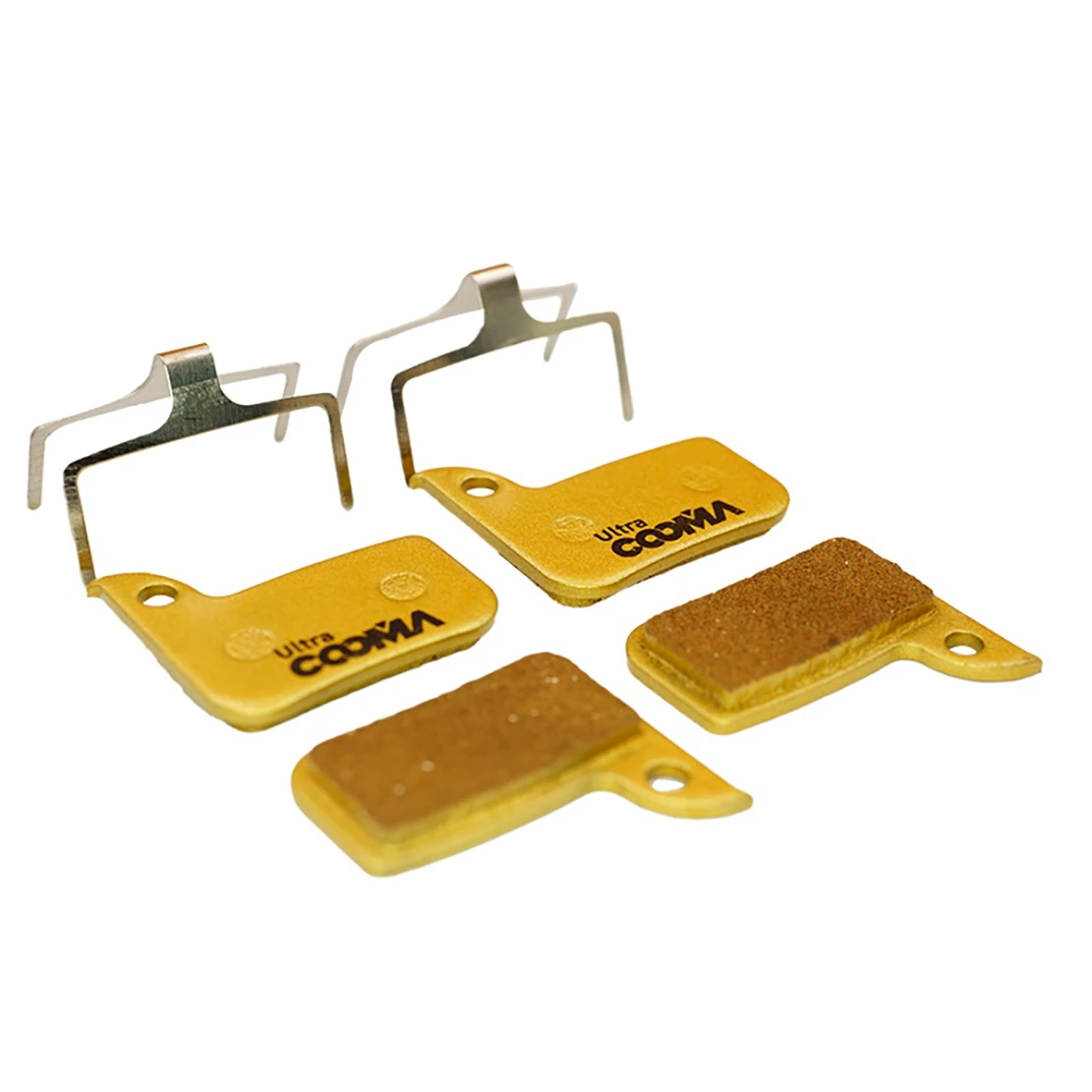 AEF5-4 Pairs Full Metal Bicycle Disc Brake Pads For SRAM Level,Red 22 B1,Force 22,CX1,Rival 22,S700 B1,Ultra Class