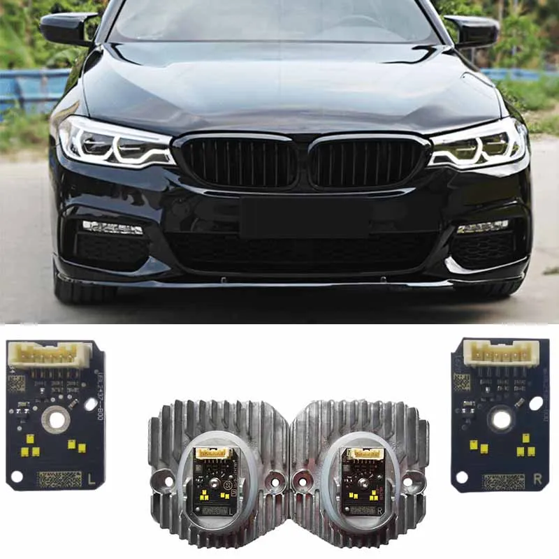 

Ultrabright LED Headlight DRL Module Daytime Running White Light Chip 63117214940 63117214939 For BMW 5 Series G30 G31 G38