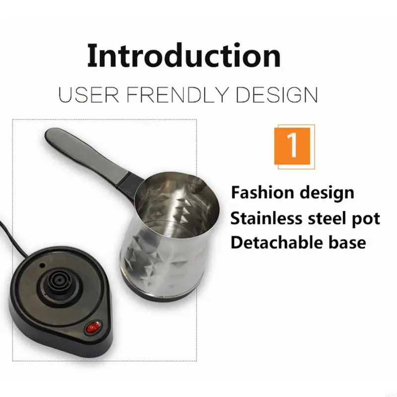 A0NC Electric Coffee Maker Pots Eu Puggul Pultle Home Tea Milk Make Make
