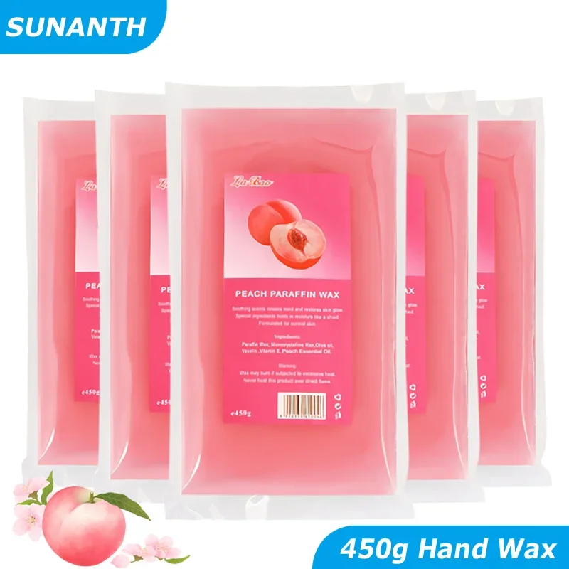 

1/3Pcs Care Paraffin 200g/450g Moisturizing Hands And Feet Mask Peel Off SPA Restores Gloss Nourishing Hands Feet Hydrating Mask