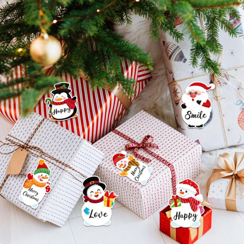 240pcs Self-adhesive sticky notes for Christmas party, suitable for holiday messages, perfect for both family and office use
