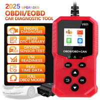 OBDII/EOBD Diagnostic Scan Tool Engine OBD 2 Scanner ODB2 Code Reader Multi Languages OBD2 Scanner V601 Car Diagnostic Tool