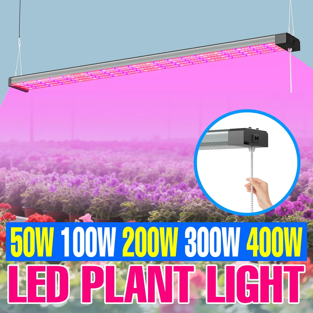 

LED Full Spectrum Plant Grow Light 220V Quantum Board Indoor Hydroponic Fill Lamp Greenhouse Vegs Seedings Cultivation Lighting