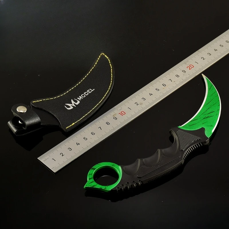 20 センチメートル/7.87 インチ GO ゲーム周辺機器武器モデル爪刃深紅のウェブ金属武器モデルデスクトップ装飾品工芸品男の子のおもちゃギフト