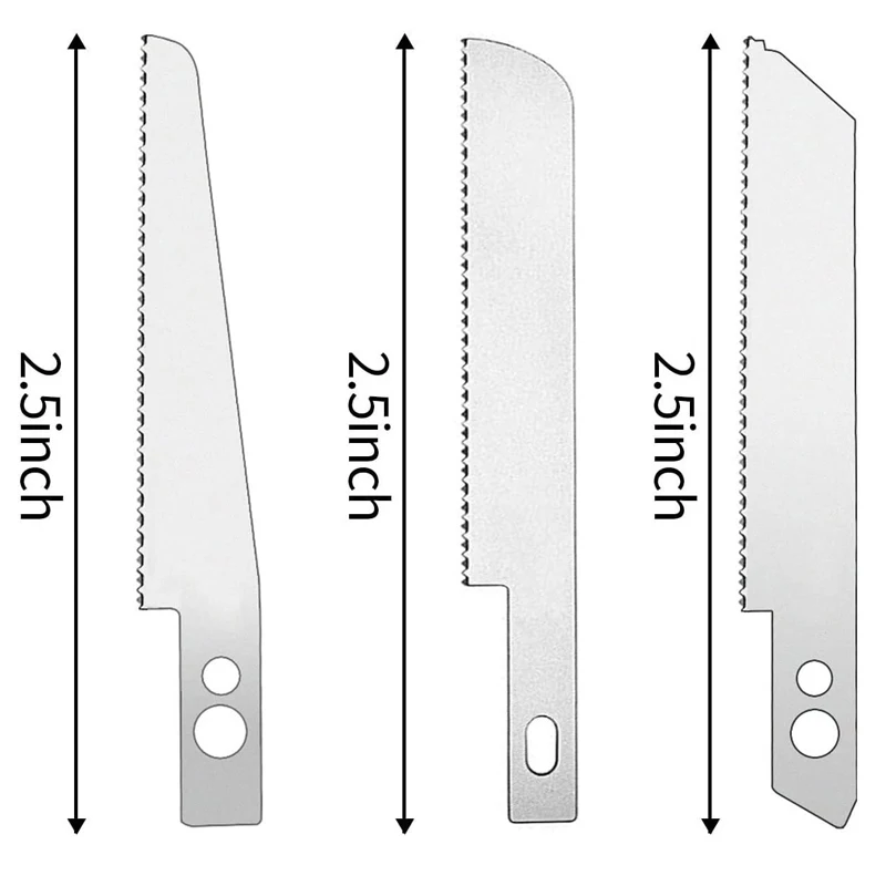 Imagem -05 - Multifuncional Mini Razor Grupo Handheld Craft Saw Blade Modelo Carpintaria Ferramentas Manuais Home Diy