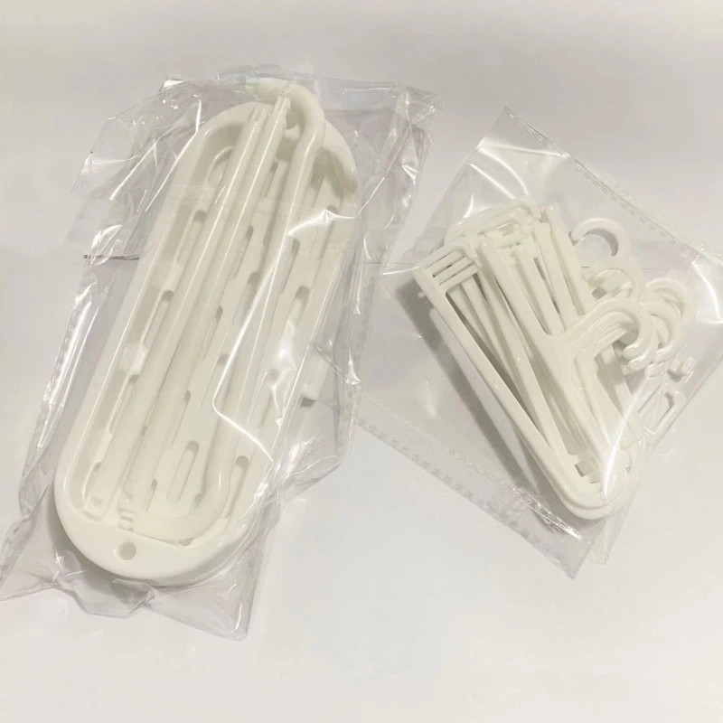 Labubu Mini colgador de ropa 10 unids/set utilizado para Labubu y otras muñecas de 17 Cm Zapatero accesorios para muñecas juguetes para niños