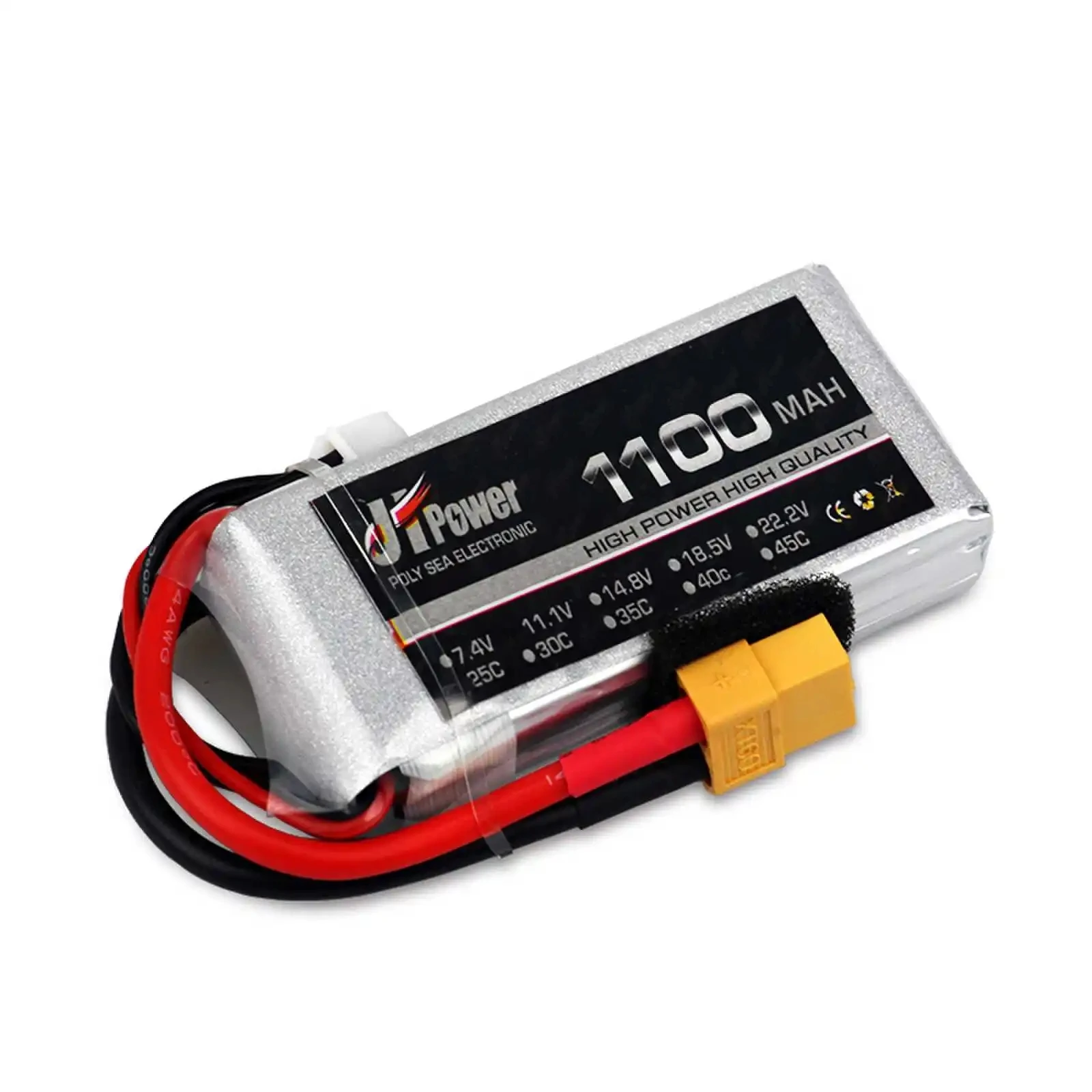 HKNA Lipo 2S 3S 4S 5S 6S RC LiPo batteria 7.4V 11.1V 14.8V 18.5V 22.2V 1100mAh 25C per RC auto elicottero barca RC aereo da corsa