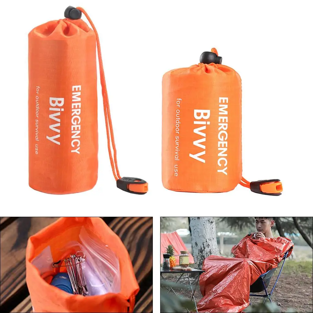 2pcs Durable Emergency Stuff Sacks Reusable Gadget Storage Pouch for Hiking