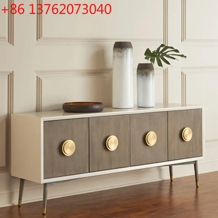 

Американский светлый роскошный входной постмодернистский декоративный шкаф для хранения телевизора