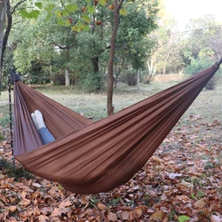 Camping Parachute Hammock, Portátil, Exterior, Interior, Nylon, Adulto, Criança Swing for Adventure, Jardim Quintal, Solteiro, 300x140cm