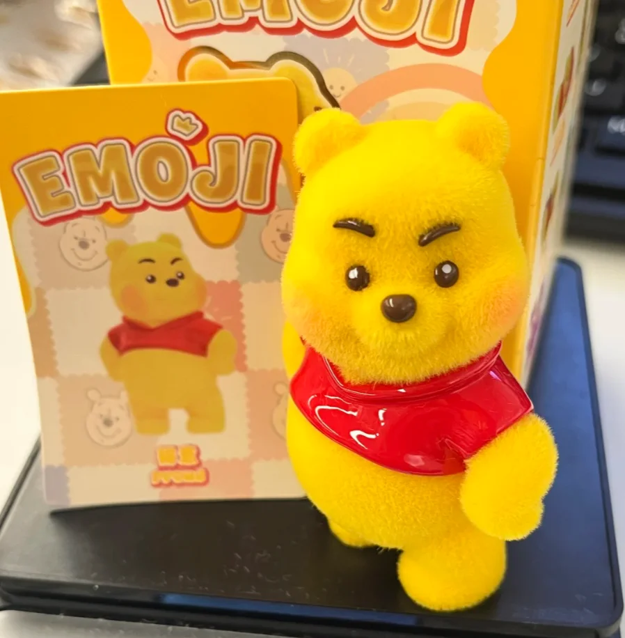 حقيقية ويني ذا بوه الرموز التعبيرية صندوق أعمى سطح المكتب زخرفة ألعاب رائعة ومثيرة للاهتمام لطيف الزينة صندوق غامض #4