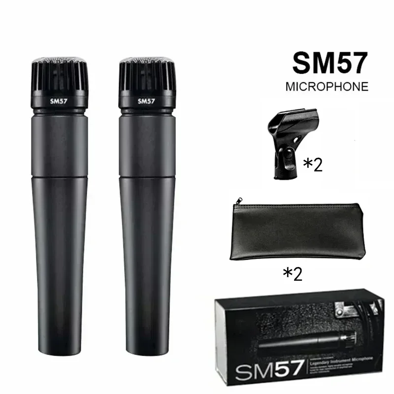 

Профессиональный динамический микрофон SM58S, проводной, для вокала, студийной записи, игр, домашнего караоке, аналог SM57.