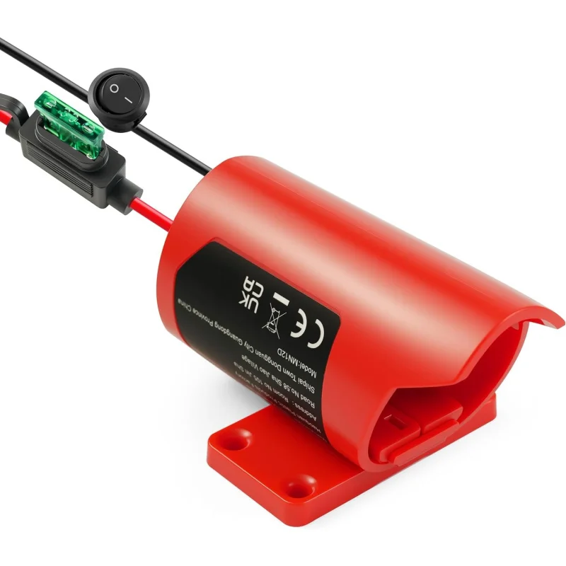 Battery Connector Conversion Kit with Switch,12AWG Wire, Wire Terminal,12V Adapter Compatible with M12 for Power Wheel Adapter