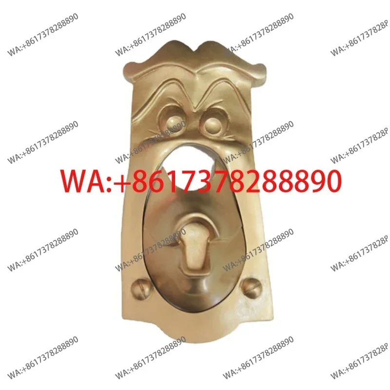 Resin Door Handle Ornament Magic Door Lock Decor Small Household Hanging Pendant Decorative Accessories