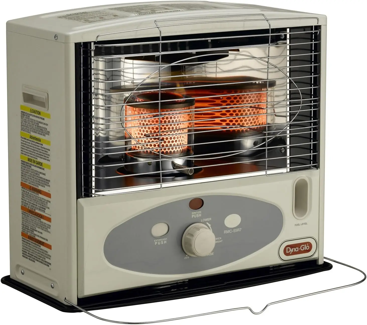 RMC-55R7 Indoor Kerosene Radiant Heater, 10000 BTU, Ivory