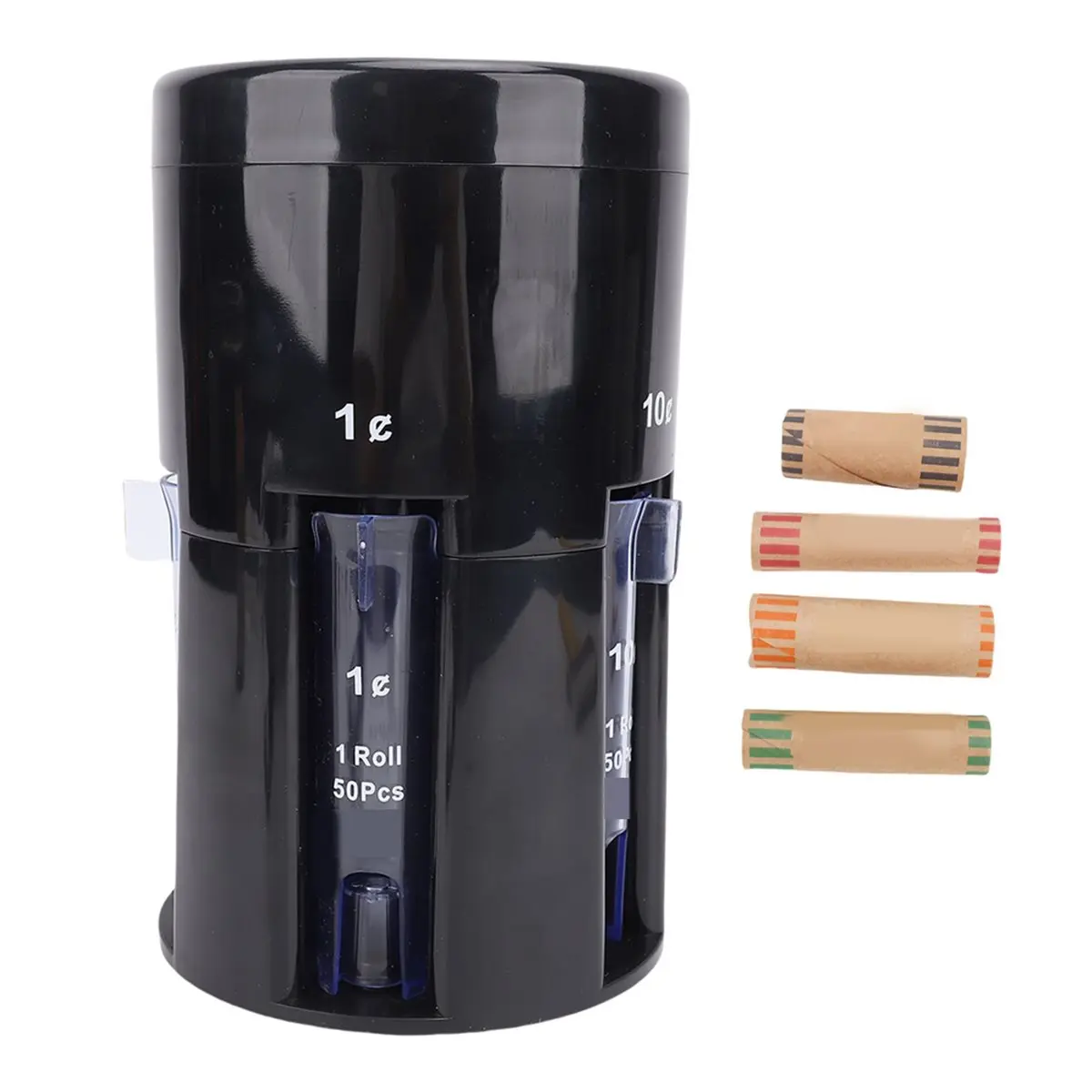 618 Mega Sale 5 in 1 Automatic Coin Sorter Compact Space Saving Enhanced Efficiency Digital Coin Sorter for Home and Store