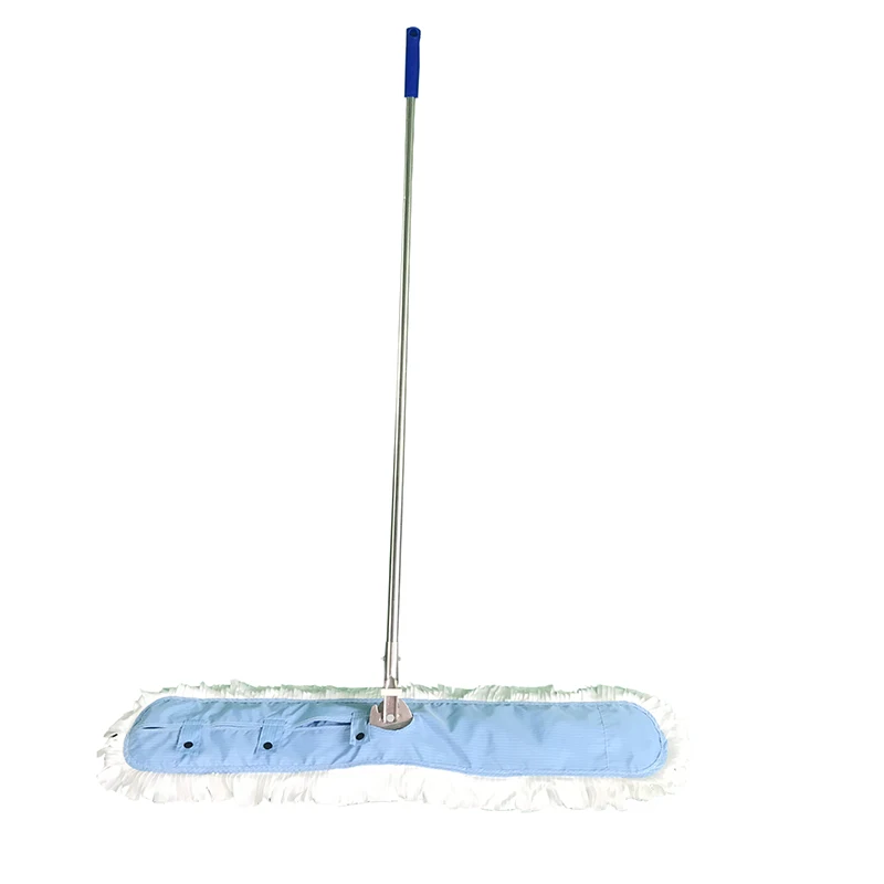 Industrial Clean Room Use Lint Free Floor Cleaning Square Anti-static Mop ESD Microfiber Cleanroom Mop