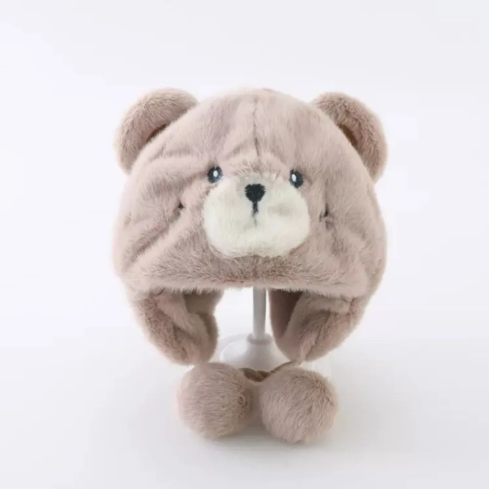 

Fashion Cute Cartoon Warm Hat Windproof Thickened Ear Protection Hat Cold Proof Pullover Cap Winter
