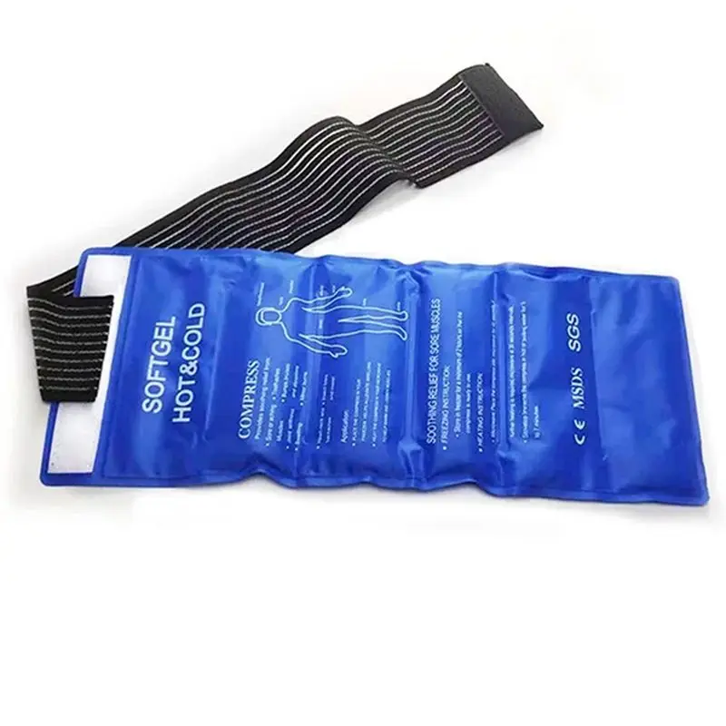 AS94-1PCS Reusable Hot Cold Gel Pack Sports Muscle Pain Ice Heat Pad