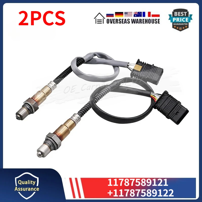 

11787589121 11787589122 For 2014-2016 BMW 228I 320I 328I 428I X3 Z4 2.0L Lambda Oxygen Sensor 2PCS 234-5054 234-4562 0258027029