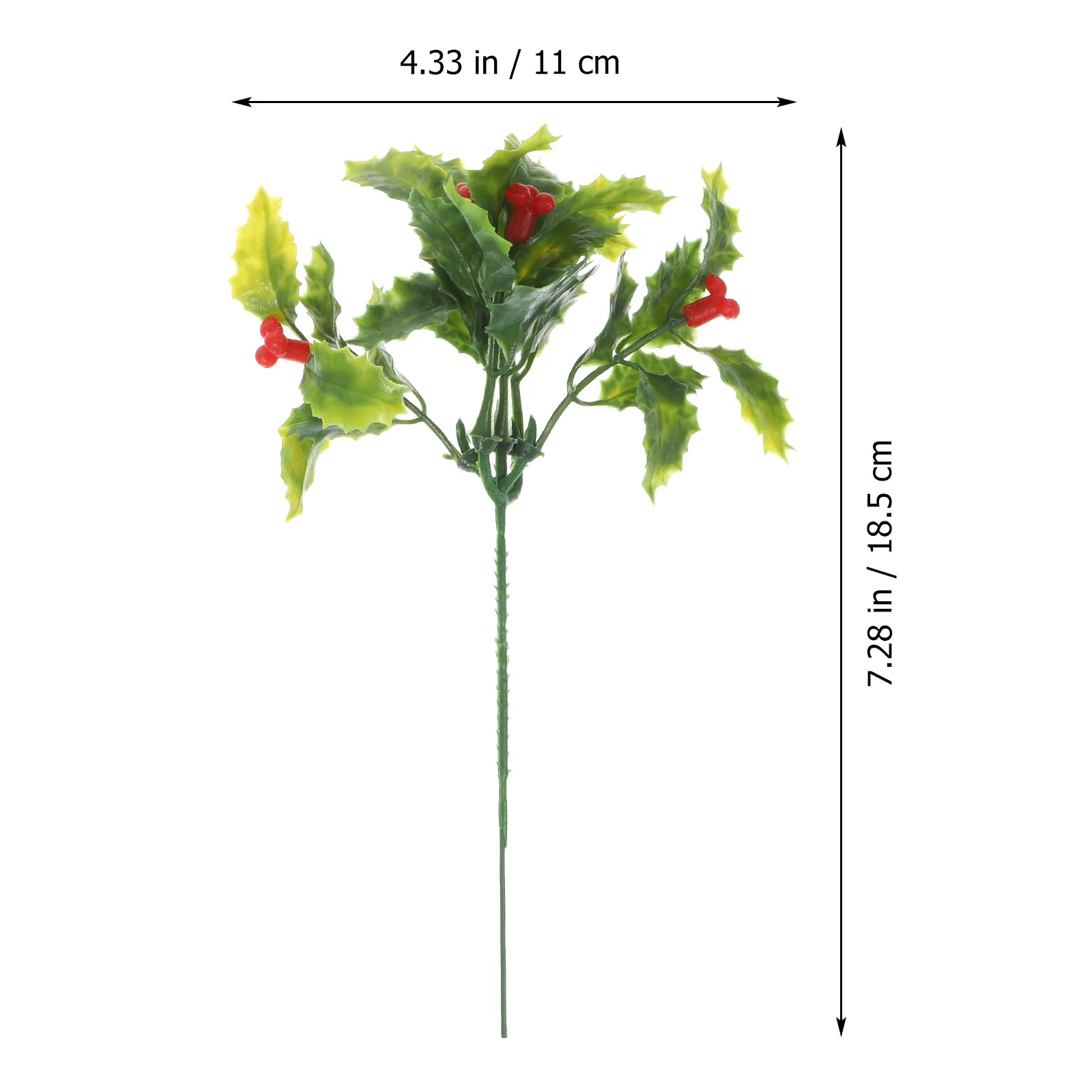 

12pcs Simulation Christmas Berry Bouquet Artificial Flowers Fake Plant Table Decoration For Home Wedding Party Gardening Plastic