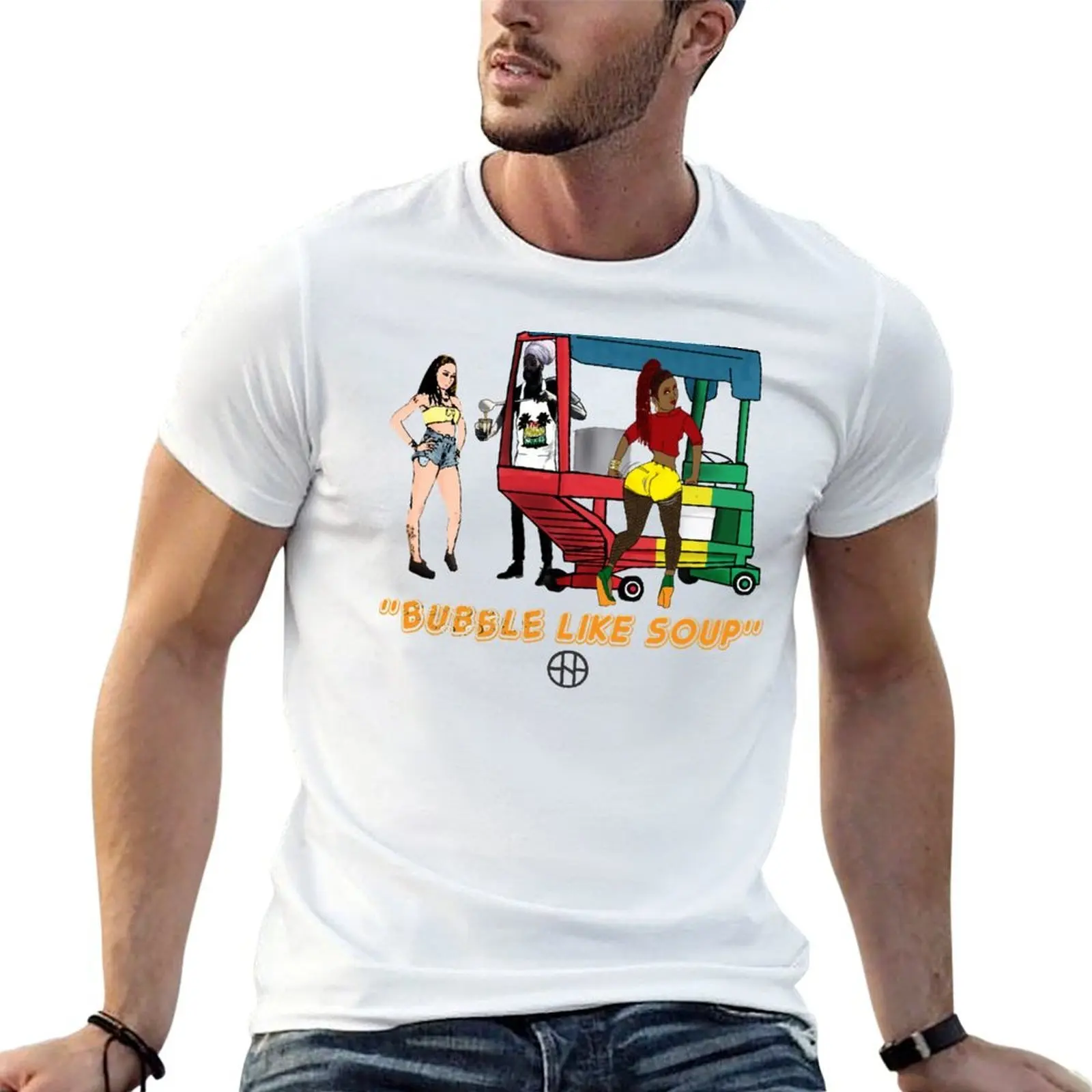 

Bubble T-Shirt men t shirt cotton 100% t shirts for man cotton man t shirts for men T-shirt