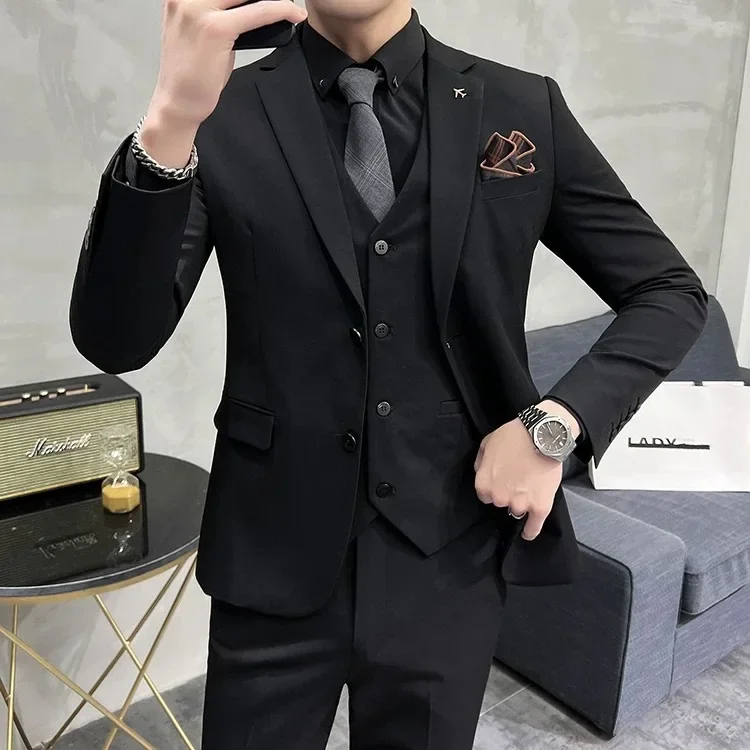 2024  Mens wedding suit Minimalist