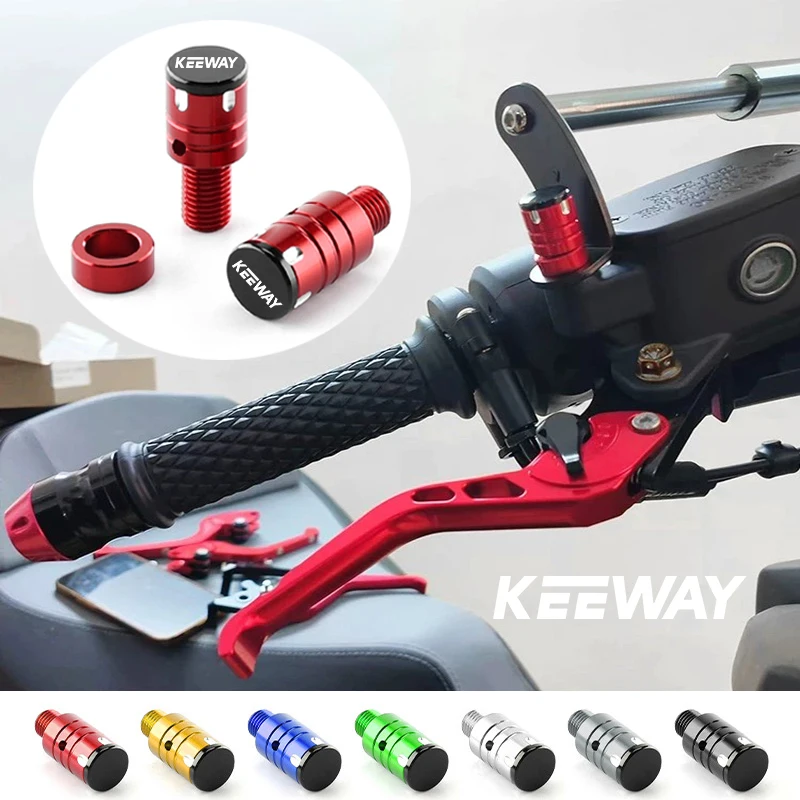 

For Keeway Hurricane 50 Vieste 300 K-Light Super-Light RKR RKV RKF 125 RKS Motorcycle Mirror Modification Screw Mirror Hole Plug