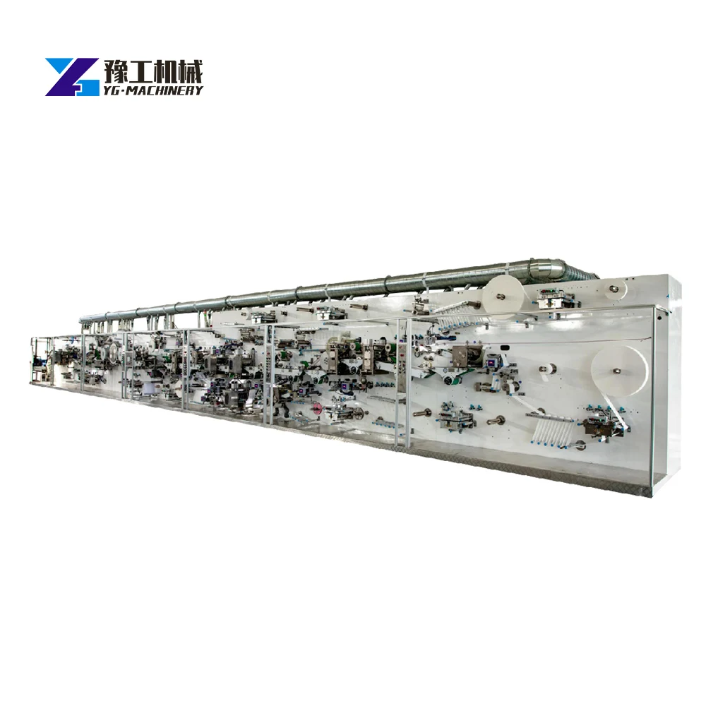 YUGONG China Best Model Ultraviolet Machine for Pulp Sanitary Napkin Machine Sale To India