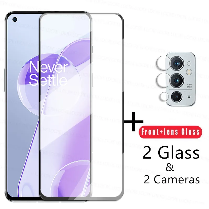 

4in1 For OnePlus 9RT 5G Glass For OnePlus 9RT Tempered Glass 2.5D Full Cover Screen Protector For OnePlus 9RT Film 6.62 inch