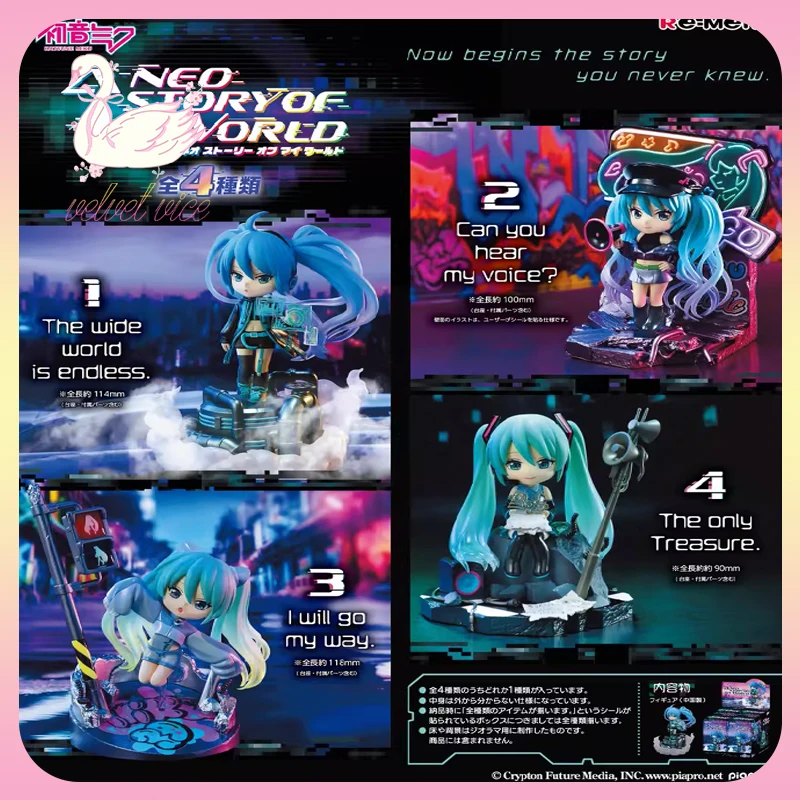 

Original Figures Box A NEO STORY OF MY WOLRD Hatsune Miku Series Blind Box Action Figures Collectible Toys Ornament Gifts