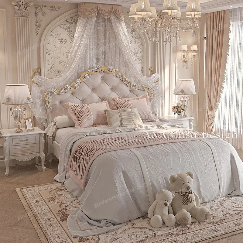 Unique Design Household Beds Decoration Modern Lounges Gadgets Beds Wooden Camping Cama De Matrimonio Home Furniture For Home