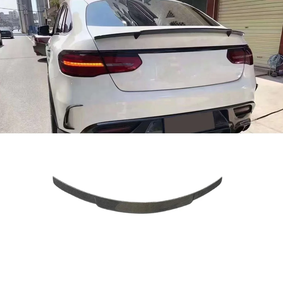 Carbon Fiber GLE Class rear Bumper Spoiler for Mercedes Benz GLE Sport Utility Cuope C292 2016-2019 Car Model