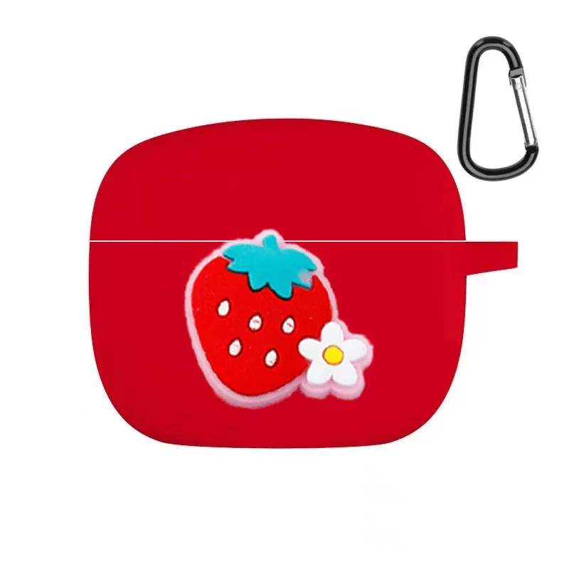 สำหรับ JBL Tune 215การ์ตูนแมว/สุนัขตลกซิลิโคนไร้สาย Bluetooth หูฟังน่ารักสำหรับ Jbl215 Anti-ฤดูใบไม้ร่วงป้องกันกรณี