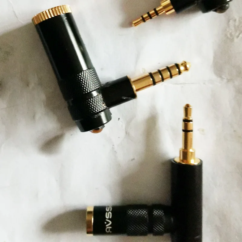 

Replacement Headset Soldering Audio Jack 3.5mm 4.4mm 2.5mm Straight / Angle Earphone Plug 3 4 5 Pole TRS TRRS Stereo Plug