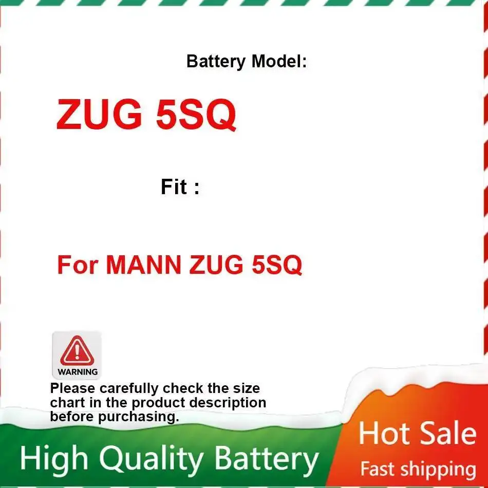 

Replaceable For Mann Zug 5SQ 4050Mah Mobile Phone Battery