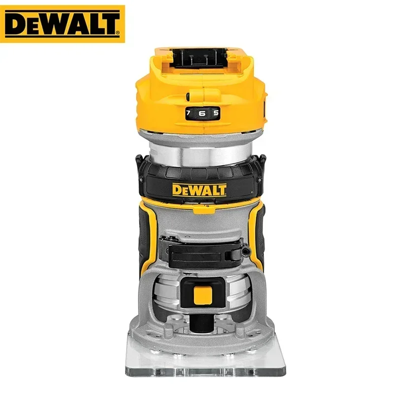 DEWALT DCW600 20V Cordless Electric Trimmer Wood Hand Trimming Engraving Slotting Trimming Carving Machine Router Wood DCW600B