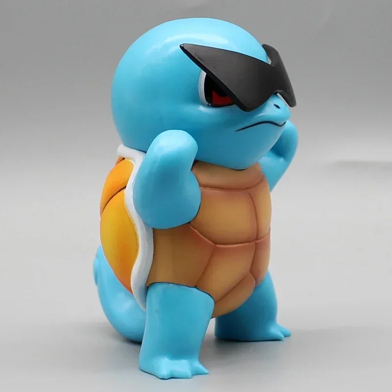 10cm Pokemon Kawaii Pvc Model Squirtle Anime Figure Sculpture Psyduck Action Figure Collectible Ornament Figurines Dolls Toys