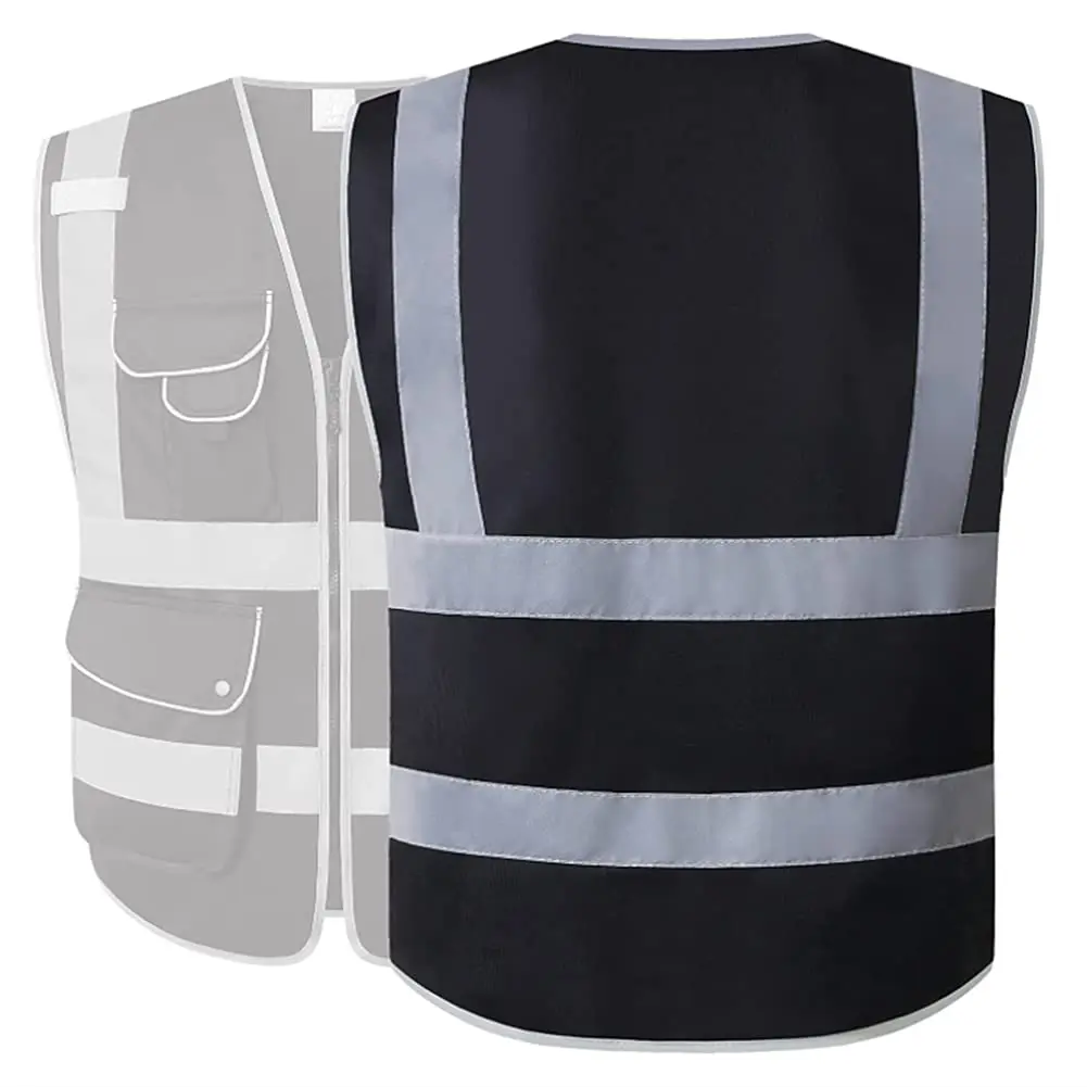 Reflective Safety Vest High Visibility blank  XXXL Motorcycle Jacket Safety Vest Fluorescent Signal For Men Woman