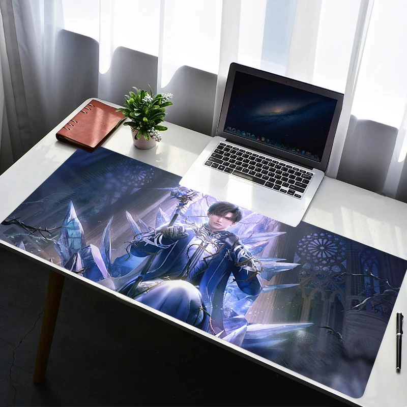 

Mouse Pad Rubber Computer Gamer Mousepad Laptop Extended Desktop Mat PC Love And Deepspace Zayne Gaming Accessories Keyboard Pad