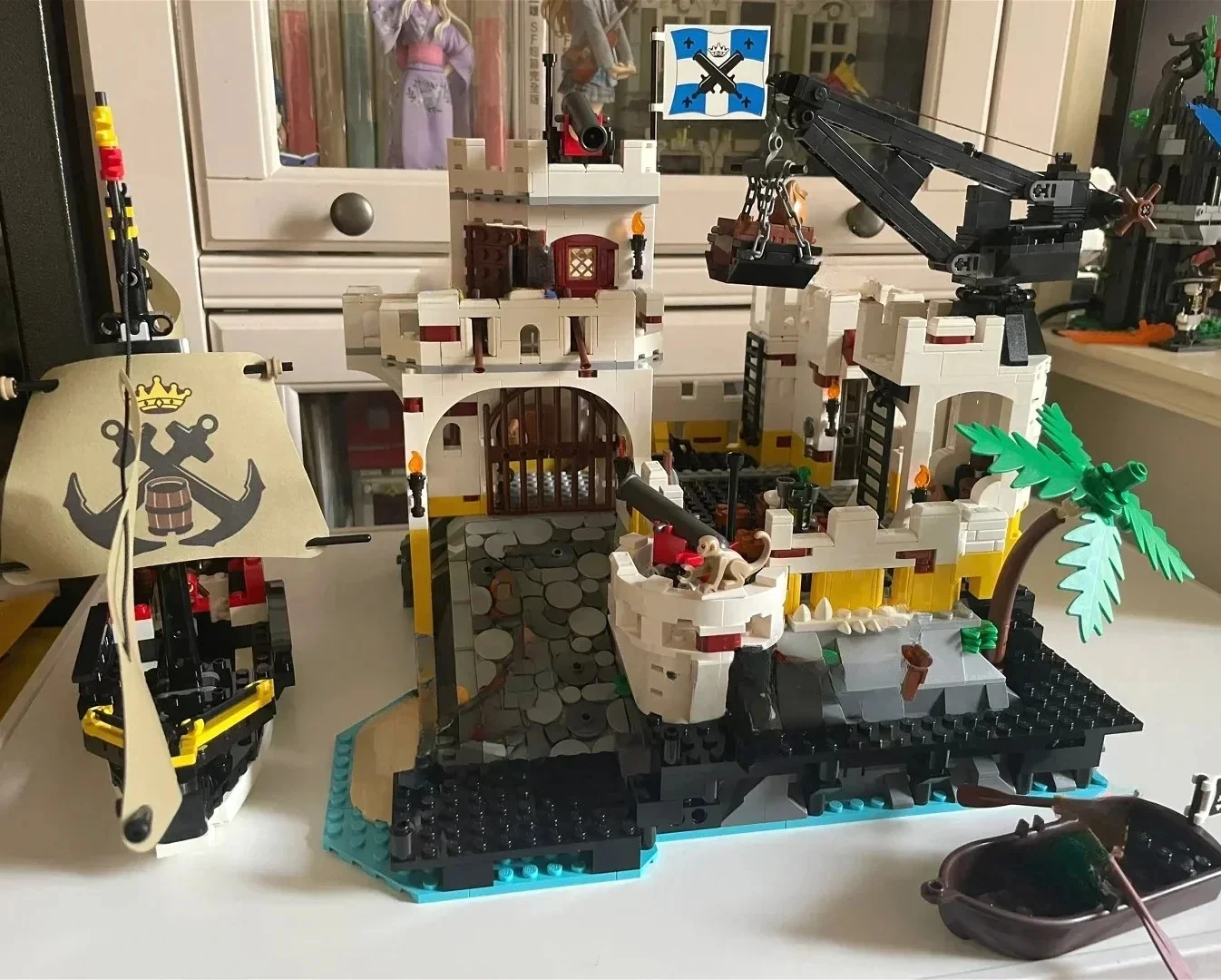 2025 Nieuwe Middeleeuwse Piraat Serie Eldorado Kasteel Serie Model 10320 Kinderen Volwassen DIY Bouwsteen Speelgoed Verjaardagscadeau