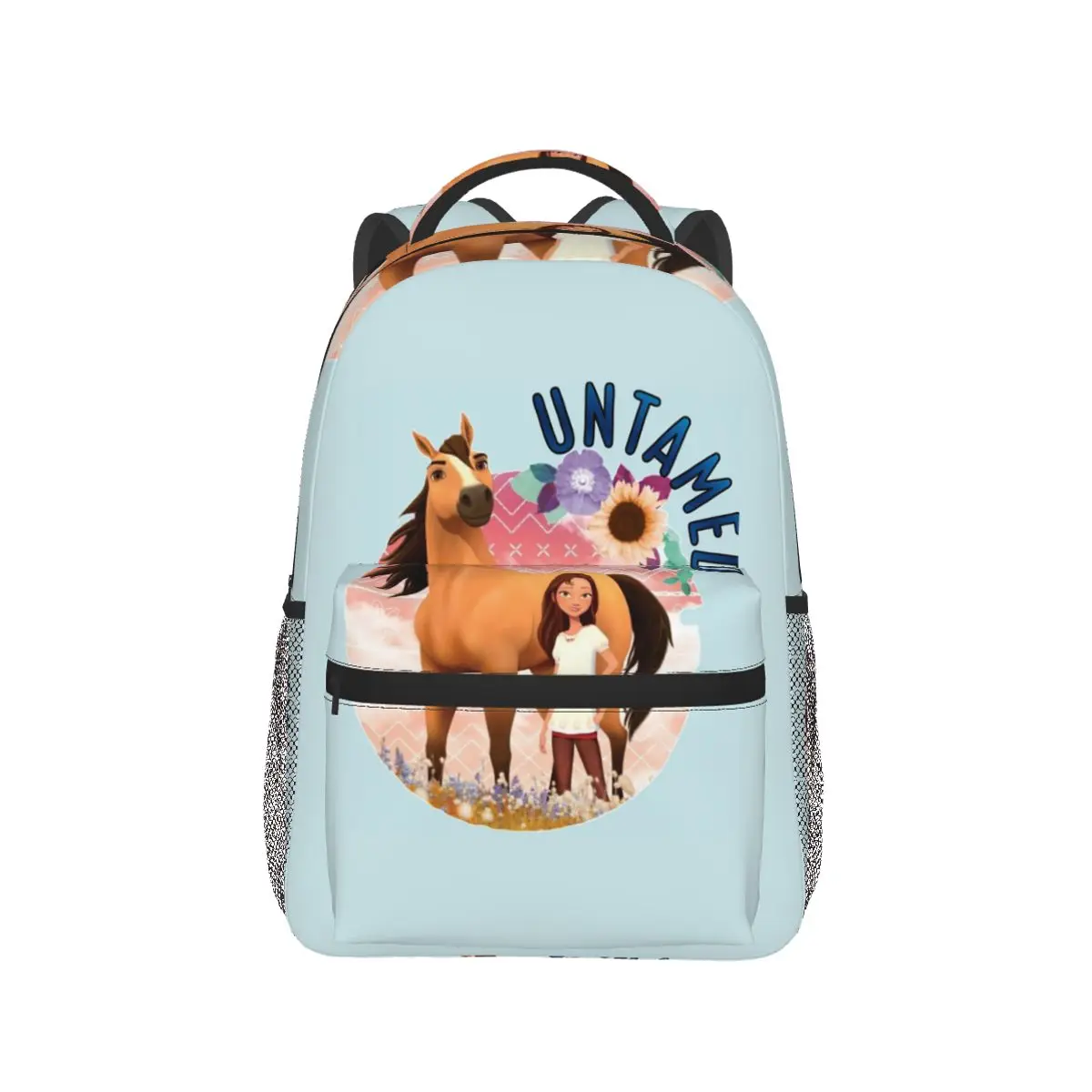 

Рюкзак Untamed Spirit Riding, бесплатная распродажа, рюкзак большой емкости, детская сумка для книг, школьная сумка, сумки на плечо для мужчин и женщин