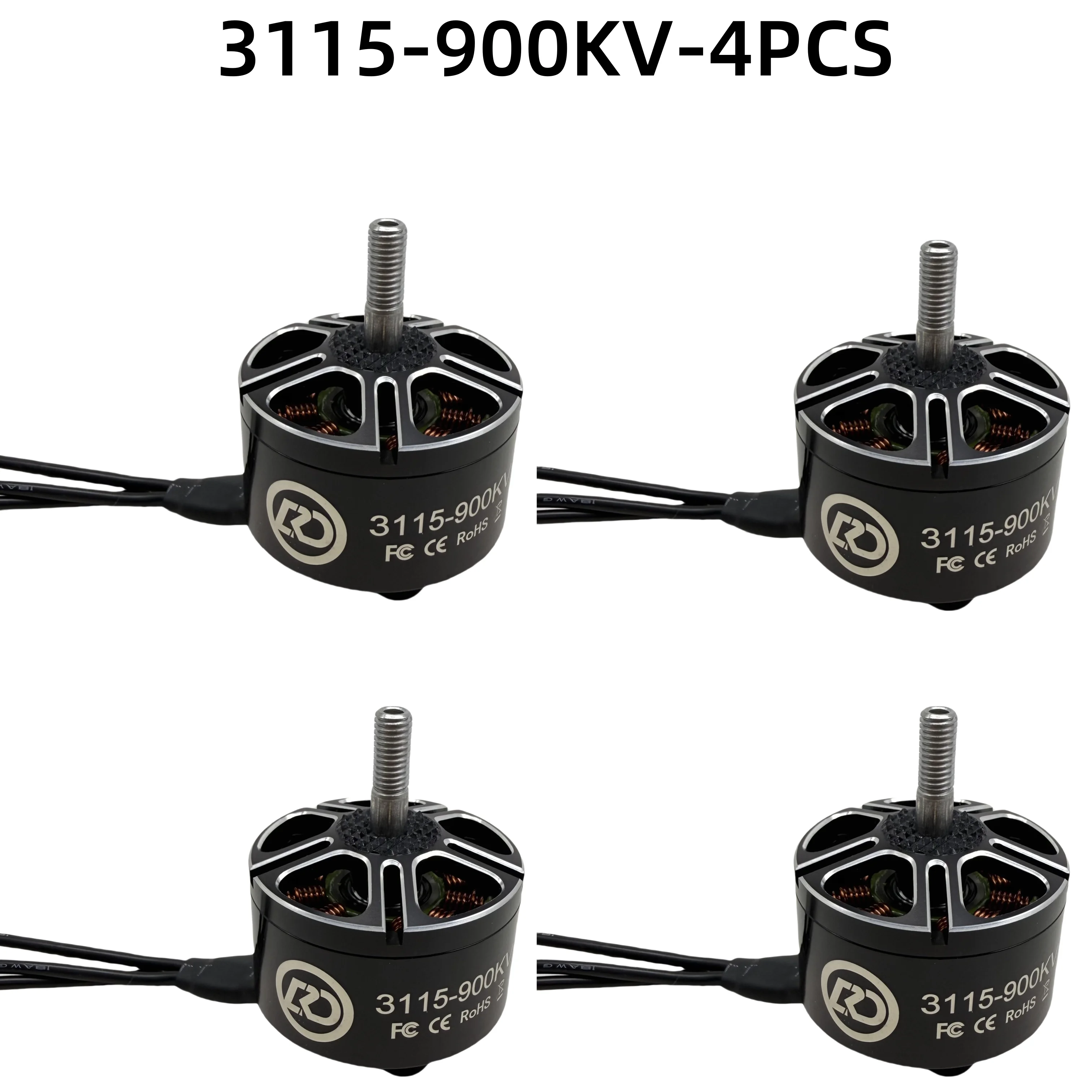 

4 / 8PCS 3115 900KV 3-6S Brushless Motor for RC Multi-Rotor X FPV Cinelifter Taurus X8Pro Protek60 FPV Camera Kit Manufacturing