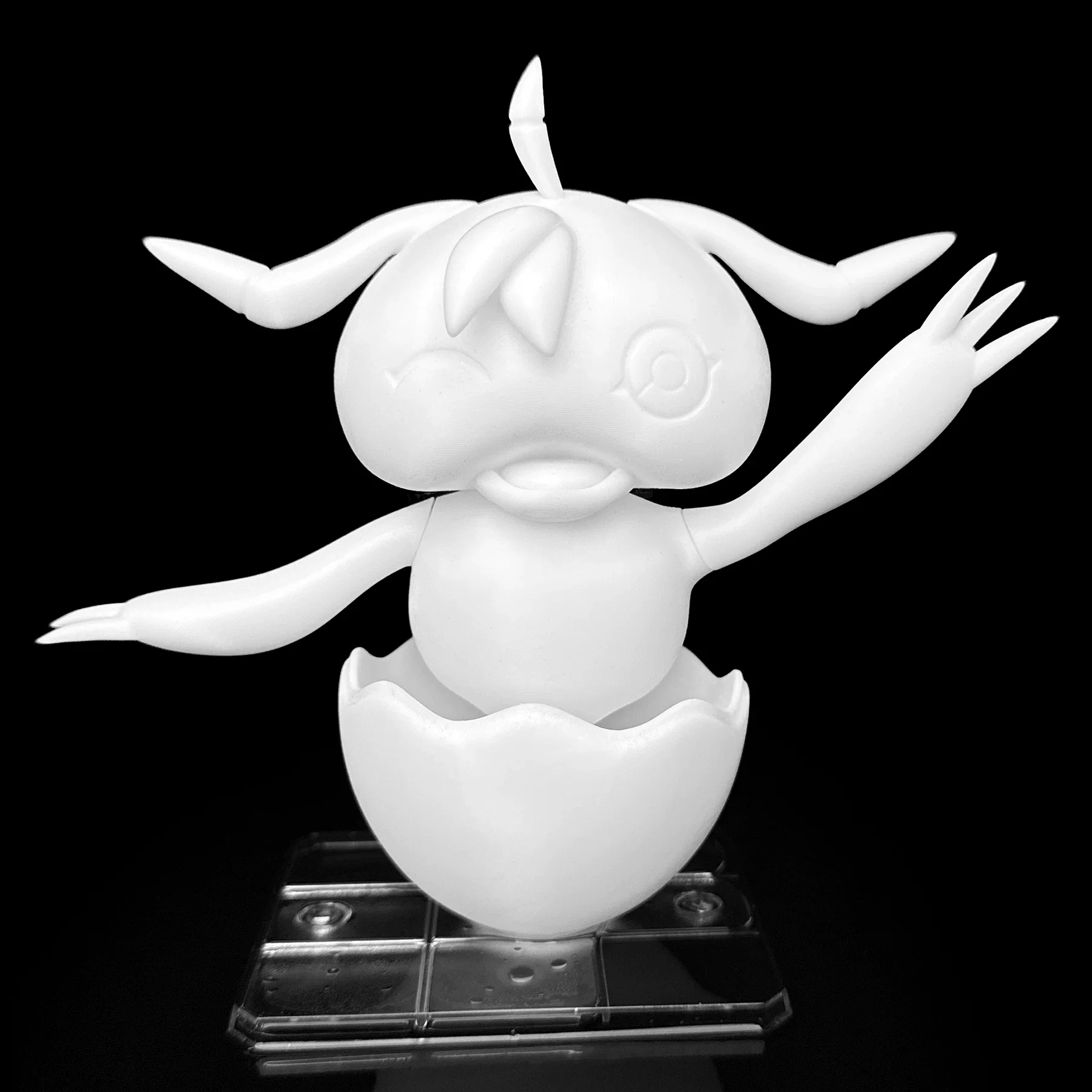 

Модель для кастомизации 15 см UKKOMON, игрушка Digimon Adventure, модель для 3D-печати на заказ