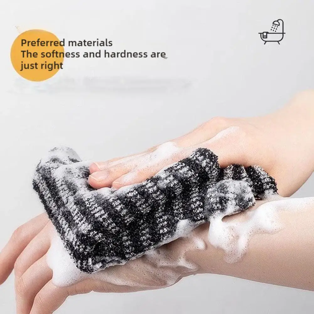 

NEW Japanese Rubbing Washcloth Nylon Bath Towel Brush for Back Scrubber Towels Exfoliating Body Scrub Shower Sponge Bathing Tool