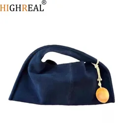 Ladies' Top-handle Bag High-end Feel Niche Design Shoulder Crossbody Bag Vintage Commute Handbag For Autumn/winter Season