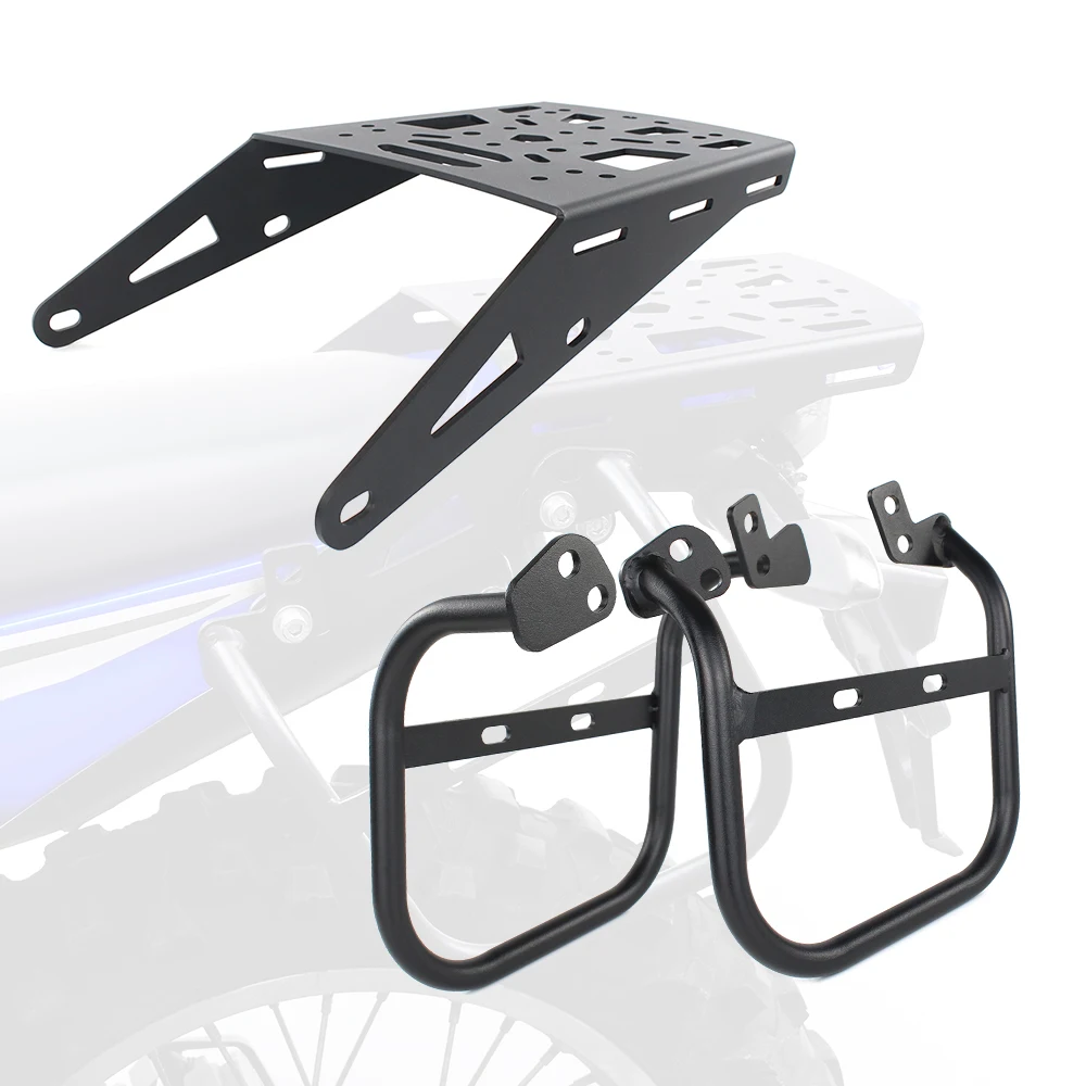 For Yamaha XT250X XT 250 X All years Motorcycle Rear Luggage Rack Trunk Top Case Side Panniers Bracket Saddlebag Support Racks