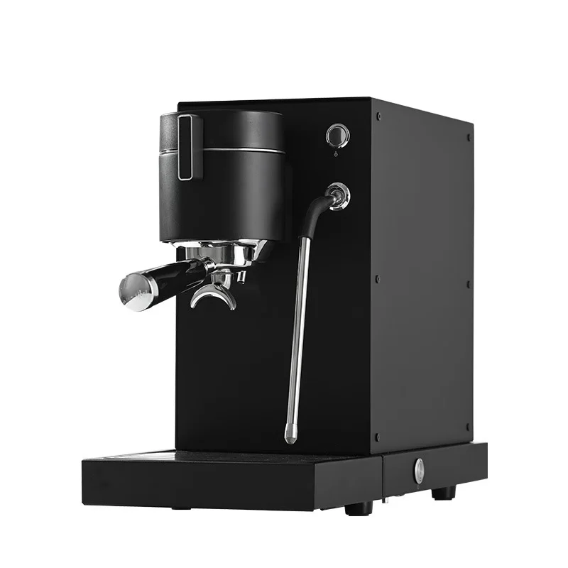 KD-360X Italian-Style Semi-Automatic Espresso Machine, Hand-Cranked Gear Pump Espresso Machine, Manual Lever-Style Pressure Regu