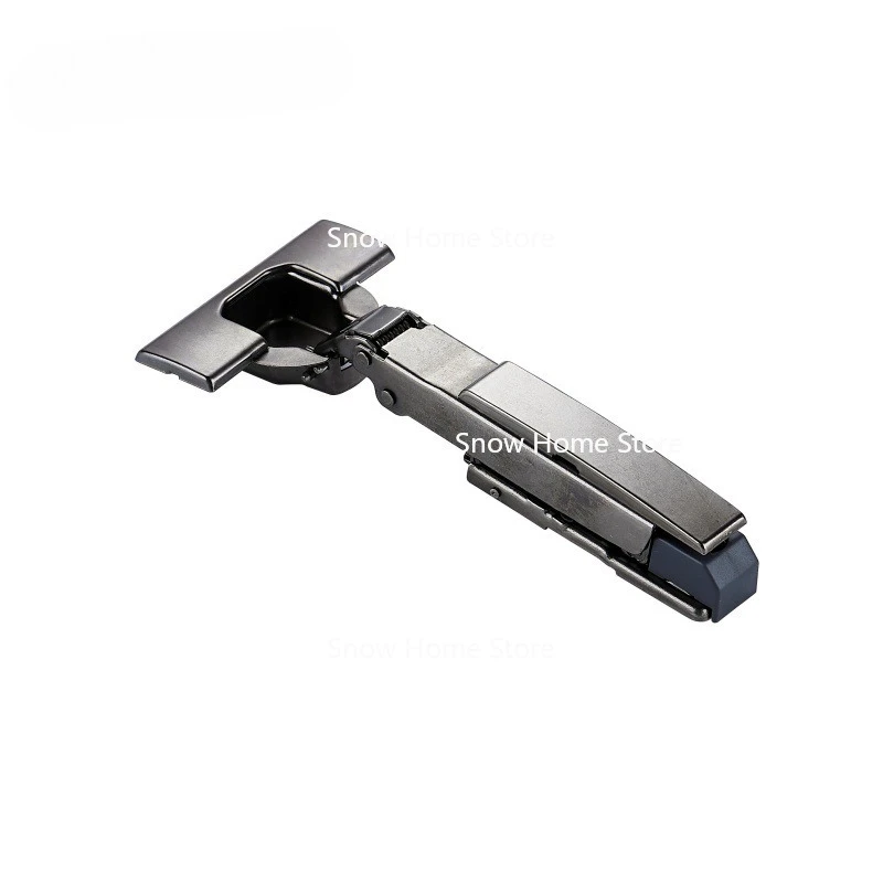 Minimal Glass Aluminum Frame Door Wooden Cabinet Door One-word Hinge Three-dimensional Adjustment Small Angle Buffer Hinge